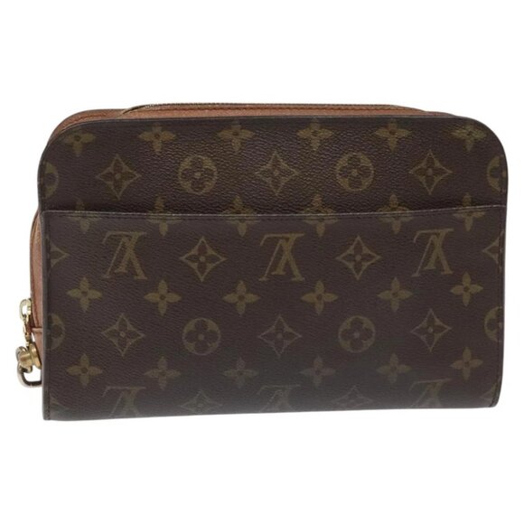 LOUIS VUITTON Monogram Orsay Clutch Bag M51790 LV Auth 113491 - Picture 3 of 14